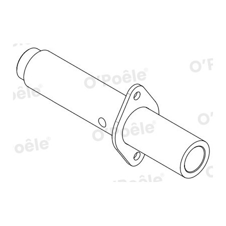 Pièce détachée MCZ : Support conduit bougie - Réf: 41401323830