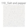 Céramique frontale inférieure Salt and Pepper - Réf: 41251404860