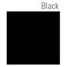 Carreaux inférieurs en céramique BLACK avec etrier de fixation - Réf: 41251601050
