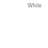 Carreaux supérieurs en céramique WHITE avec etrier de fixation - Réf: 41251602150