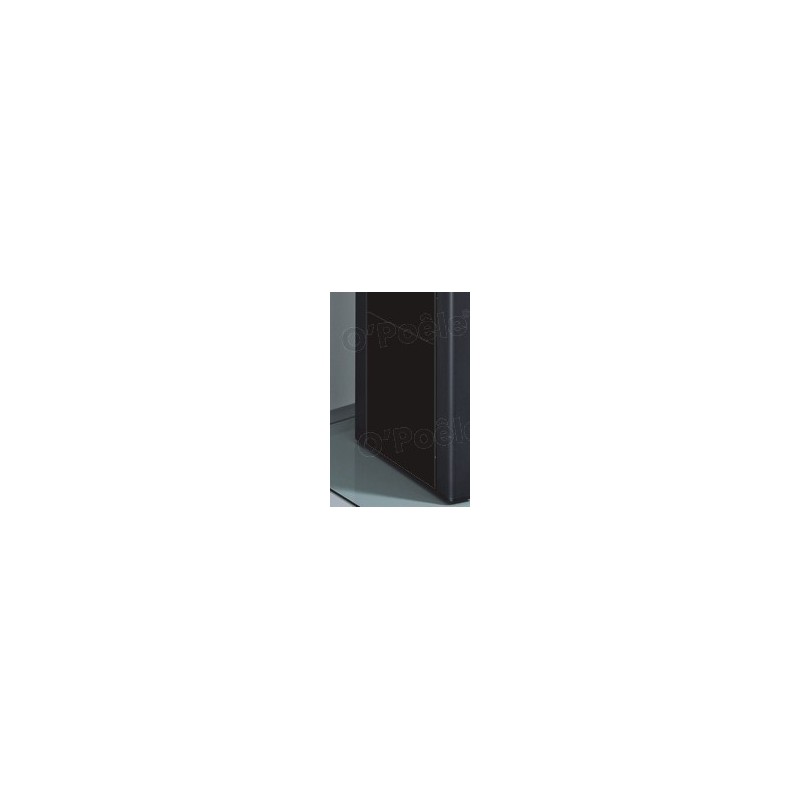 Carreaux latéraux en céramique Nova noir - Réf: 4125274