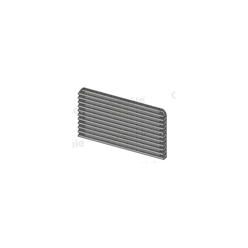 Grille sortie air chaud en fonte - Réf: 41300901400V