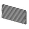 Grille sortie air chaud en fonte - Réf: 41300901400V