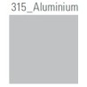 Plaque postérieure Alluminium - Réf: 41401205860
