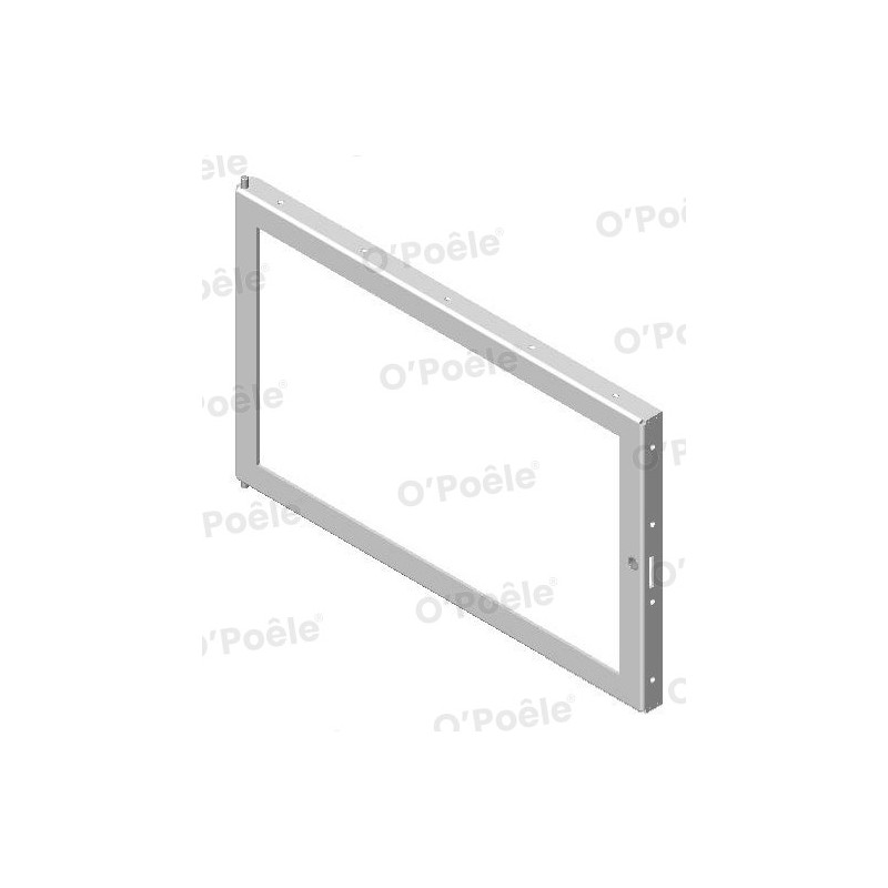 Cadre porte finition laquée noire - Réf: 42021310