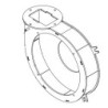 Volute pour ventilateur sans encoder - Réf: 43640648