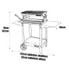 BARBECUE PHENIX CHARIOT 2 TABELETTES MFOG
