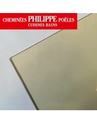 Vitre vitrocéramique CHEMINEES PHILIPPE