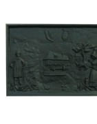 Sélection de plaques en fonte décoratives Longueur de 71 à 80 cm